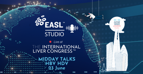 EASL Studio Podcast: Midday Talks: HBV and HDV drug development - Where do we stand and where are we going? - 23 June 2022